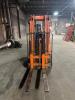 TOYOTA FORK LIFT WITH FORK AND CLAMP ATTACHMENTS - 9