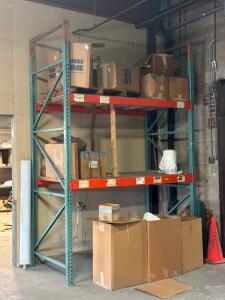 (1) - SECTION OF 11' PALLET RACKING