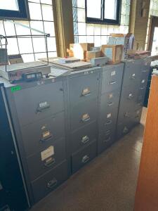 (5) - FILE CABINETS