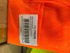 DESCRIPTION: (11) CONDOR HIGH VISIBILITY VEST BRAND/MODEL: 1YAE8 INFORMATION: ORANGE & SILVER/CLASS 1 RETAIL$: $14.92 EACH SIZE: 2XL QTY: 11 - 2