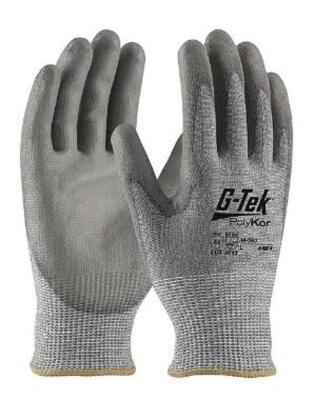 DESCRIPTION: (2) PACKS OF (12) PIP CUT RESISTANT COATED GLOVES BRAND/MODEL: 16-560/S INFORMATION: CUT LEVEL: A4/GRAY RETAIL$: $64.95 PER PK OF 12 SIZE