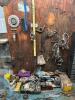 LARGE GROUP OF ASSORTED HAND TOOLS AND HARDWARE - 2