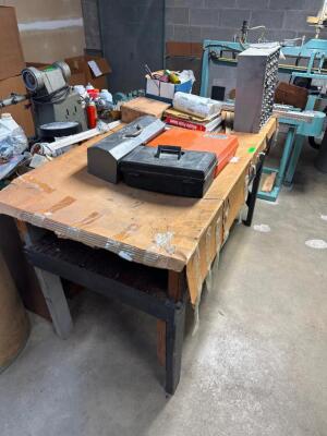 CUSTOM BUILT WORK TABLES