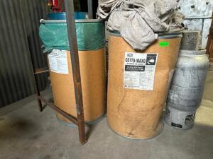 TWO CONTAINERS OF SWEEPING COMPOUND