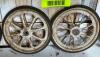 DESCRIPTION: (4) VINTAGE WHEELS SIZE: 5" QTY: 5