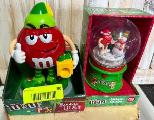 DESCRIPTION: (2) M&M COLLECTIBLES QTY: 2