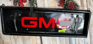 DESCRIPTION: GMC TAILGATE SIGN SIZE: 34"X12" QTY: 1