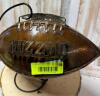 DESCRIPTION: METAL MIZZOU FOOTBALL ON STAND SIZE: 14"X8" QTY: 1