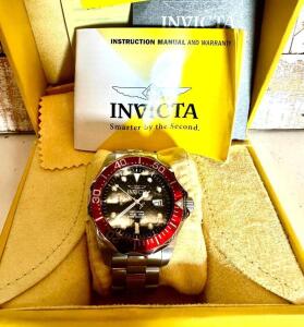 DESCRIPTION: NEW INVICTA WATCH IN BOX QTY: 1