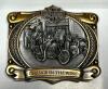 DESCRIPTION: HARLEY BELT BUCKLE SIZE: 4" QTY: 1