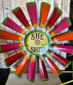 DESCRIPTION: SHE SHED WINDMILL SIZE: 31" QTY: 1