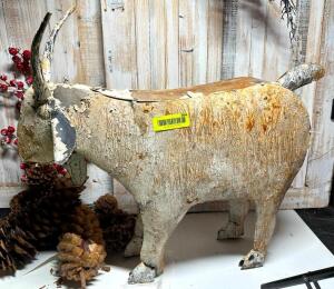 DESCRIPTION: METAL BILLY GOAT SIZE: 26"X22" QTY: 1