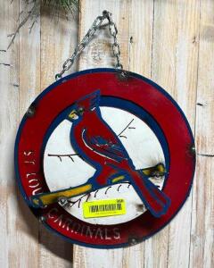 DESCRIPTION: CARDINALS SIGN SIZE: 12" QTY: 1