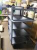 DESCRIPTION: (1) UTILITY CART BRAND/MODEL: DURHAM #1836-5-95 INFORMATION: GRAY, STEEL SIZE: 5 SHELVES, 30" X 48" X 56" RETAIL$: $635.00 EA QTY: 1 - 4