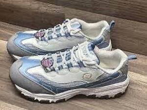 DESCRIPTION: (1) PAIR OF SAFETY TOE WORK SHOE BRAND/MODEL: SKECHERS #76442 INFORMATION: SIZE WOMEN 7 RETAIL$: $40.00 QTY: 1