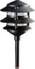 DESCRIPTION: (2) GROUND SPIKE, OUTDOOR LIGHTS BRAND/MODEL: DABMAR LIGHTING #LV102 INFORMATION: BLACK SIZE: 12 V RETAIL$: $57.12 EA QTY: 2