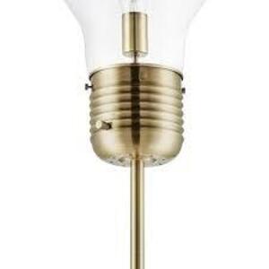 DESCRIPTION: (1) ANTIQUE BRASS PROMO BULB IN A BULB FLOOR LAMP BRAND/MODEL: MERRA #PTL-1718-22 RETAIL$: $80.00 SIZE: 71 IN QTY: 1