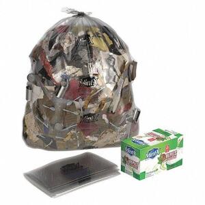 DESCRIPTION: (1) CASE OF (100) CLEAR RODENT REPELLENT TRASH BAGS BRAND/MODEL: MINT-X #14X392 RETAIL$: $61.01 SIZE: 60 GAL QTY: 1