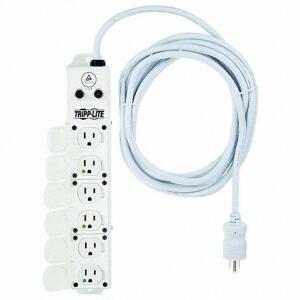 DESCRIPTION: (1) OUTLET STRIP BRAND/MODEL: TRIPP LITE #5DLJ3 INFORMATION: 15.0A 6 OUTLETS RETAIL$: $113.36 SIZE: 15FT QTY: 1