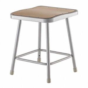 DESCRIPTION: (2) SQUARE STOOL BRAND/MODEL: NATIONAL PUBLIC SEATING #8CV36 INFORMATION: 300 LB WEIGHT CAP RETAIL$: $66.77 EA QTY: 2