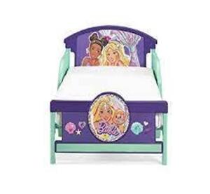 DESCRIPTION: (1) MERMAID TODDLER BED BRAND/MODEL: BARBIE #52416880 RETAIL$: $83.62 SIZE: 54X31.1X25.8 QTY: 1