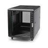 DESCRIPTION: (1) SERVER RACK CABINET BRAND/MODEL: STRONG INFORMATION: BLACK RETAIL$: $278.87 EA QTY: 1