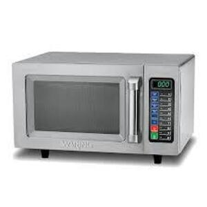 DESCRIPTION: (1) COMMERCIAL MICROWAVE BRAND/MODEL: WARING INFORMATION: STAINLESS RETAIL$: $395.00 EA QTY: 1