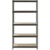 DESCRIPTION: (1) SHELVING WITH WOOD DECK BRAND/MODEL: SANDUSKY MUSCLE RACK #573112518 RETAIL$: $136.95 SIZE: 48X24X72 QTY: 1