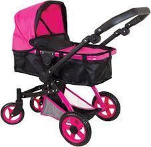 DESCRIPTION: (1) BABY DOLL PRAM BRAND/MODEL: LISSI RETAIL$: $50.00 QTY: 1