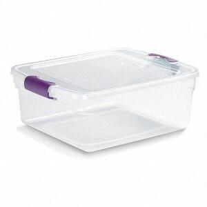 DESCRIPTION: (3) STORAGE TOTE BRAND/MODEL: DURABILT #13N880 INFORMATION: NO LIDS RETAIL$: $10.39 EA SIZE: 6-1/8 X 16-1/4 QTY: 3