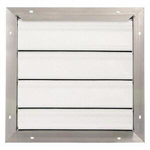 DESCRIPTION: (2) BACKDRAFT DAMPER WALL SHUTTER BRAND/MODEL: DAYTON #4C557 RETAIL$: $58.27 EA SIZE: 16-1/2 X 16-1/2 QTY: 2