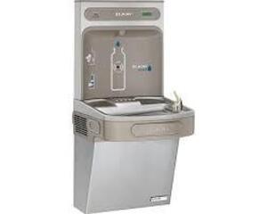 DESCRIPTION: (1) WALL MOUNTED FILTERED WATER BOTTLE REFILLING STATION BRAND/MODEL: ELKAY #LZSG8W5 RETAIL$: $1,145.00 QTY: 1