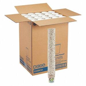 DESCRIPTION: (1) CASE OF (1000) DISPOSABLE HOT CUPS BRAND/MODEL: DIXIE #15J218 RETAIL$: $155.50 SIZE: 8 OZ QTY: 1