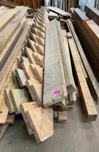 DESCRIPTION: ASSORTED LUMBER AS SHOWN QTY: 1