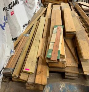 DESCRIPTION: ASSORTED LUMBER AS SHOWN QTY: 1