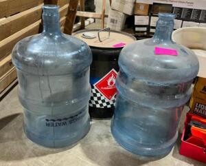 DESCRIPTION: (2) WATER JUGS QTY: 2