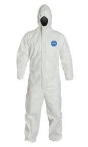 DESCRIPTION: (6) COVERALLS BRAND/MODEL: TYVEK 400 RETAIL$: $6.85 EA SIZE: LG QTY: 6