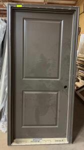 DESCRIPTION: 36" DOOR WITH FRAME SIZE: 36"X80" QTY: 1