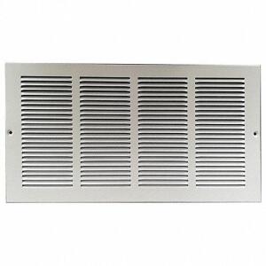 DESCRIPTION: (10) RETURN AIR GRILLE BRAND/MODEL: GRAINGER #4MJR5 RETAIL$: $13.19 EA SIZE: 20IN MAX DUCT HEIGHT 20IN MAX DUCT WIDTH QTY: 10