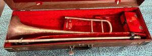 VINTAGE MARTIN SILVER TROMBONE