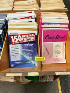 (69)- ASSORTED MUSIC BOOKS