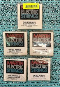 (5)- ELECTRIC GUITAR STRINGS