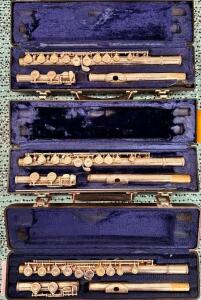 (3)- ARTLEY FLUTES