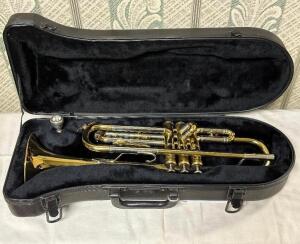 WESTERN GERMANY MAID TRUMPET WITH HARD CASE