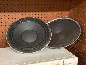 (2) - 12" SPEAKERS