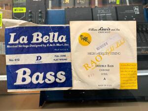 (2) - DOUBLE BASS STRINGS