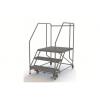 DESCRIPTION: (1) FORWARD DESCENT ROLLING WORK PLATFORM BRAND/MODEL: TRI-ARC #29RJ73 INFORMATION: GRAY, STEEL SIZE: 3 STEPS, 30 IN, 36 IN PLATFORM WD,