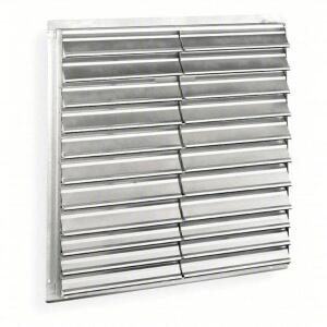 DESCRIPTION: (1) WALL VENT SHUTTER BRAND/MODEL: DAYTON #1C211 INFORMATION: ALUMINUM SIZE: 51" X 51" X 2-1/2" D RETAIL$: $291.34 EA QTY: 1