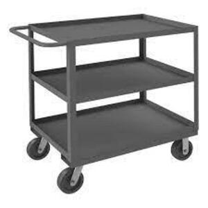 DESCRIPTION: (1) UTILITY CART BRAND/MODEL: DURHAM INFORMATION: GRAY SIZE: 45" X 30" X 36" RETAIL$: $819.64 EA QTY: 1