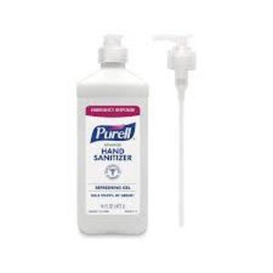 DESCRIPTION: (12) INSTANT GEL HAND SANITIZER BRAND/MODEL: PURELL #9636 SIZE: 16 OZ RETAIL$: $10.00 EA QTY: 12